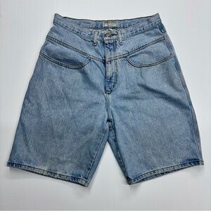 Guess Light Blue Jean Shorts for Men